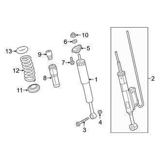 Dodge OE - Rear Suspension - Shocks & Components