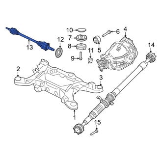 Dodge OE - Rear CV Axle Assembly