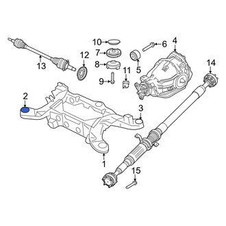 Dodge OE - Front Right Suspension Crossmember Insulator
