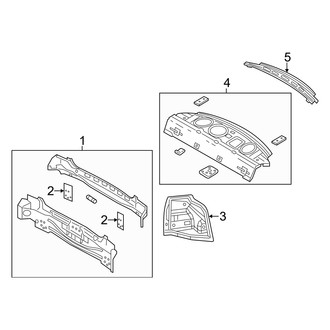 Dodge OE - Rear Body & Floor - Rear Body
