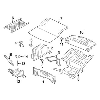 Dodge OE - Rear Body & Floor - Interior Trim