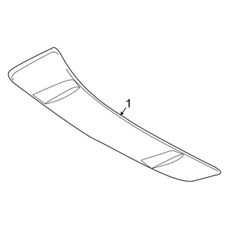 Dodge OE - Trunk Lid - Spoiler (1 Piece), (GT / Pursuit / R/T / Scat Pack / Scat Pack 392 Widebody / SXT)