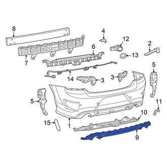 Dodge OE - Rear Valance Panel