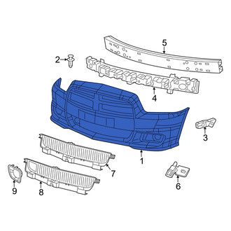 Dodge OE - Front Bumper Cover