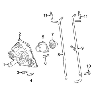 Dodge OE - Cooling - Water Pump (6.2L)