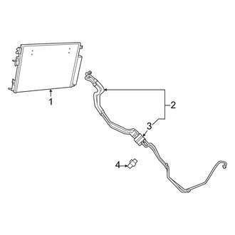 Dodge OE - Cooling - Power Steering Oil Cooler (SRT Hellcat Widebody)