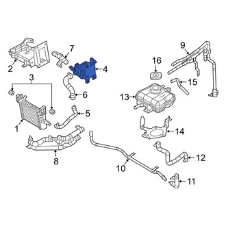 Dodge OE - Engine Auxiliary Water Pump