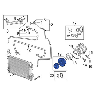 Dodge OE - A/C Compressor Clutch Pulley
