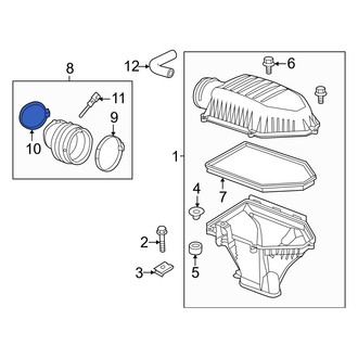 Dodge OE - Inner Engine Air Duct Clamp