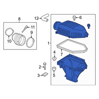 Dodge OE - Air Filter Housing