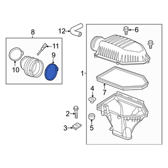 Dodge OE - Engine Air Duct Clamp