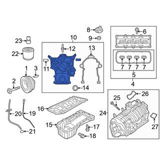 Dodge OE - Engine Timing Cover