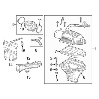 Dodge OE - Engine - Air Intake (6.2L)