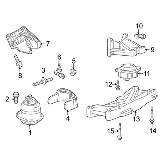 Dodge OE - Engine & Transmission Mounting (6.4L)