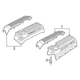Dodge OE - Engine Appearance Cover (SRT8 / SRT8 Super Bee)