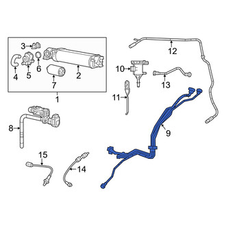 Dodge OE - Evaporative Emissions System Lines