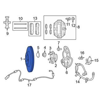 Dodge OE - Front Disc Brake Rotor