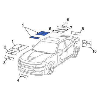 Dodge OE - Roof Decal