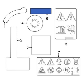 Dodge OE - A/C System Information Label