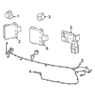 Dodge OE - Front Bumper & Grille - Electrical Components