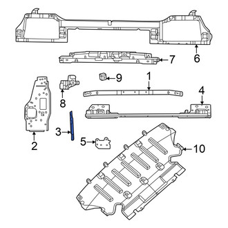 Dodge OE - Radiator Support Panel Brace