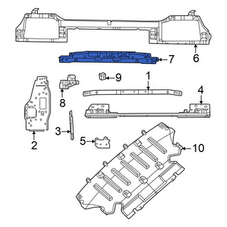Dodge OE - Front Radiator Support Panel