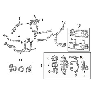 Dodge OE - Cooling - Hoses & Lines (Battery Cooling)
