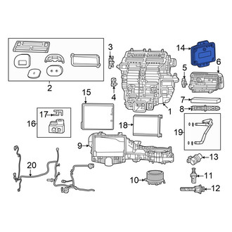 Dodge OE - HVAC Control Module