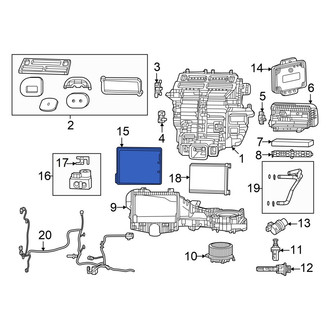 Dodge OE - A/C Evaporator Core