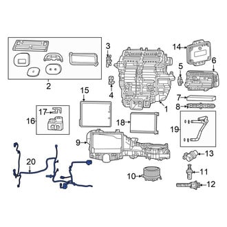 Dodge OE - HVAC System Wiring Harness
