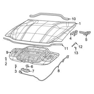 Dodge OE - Hood & Components