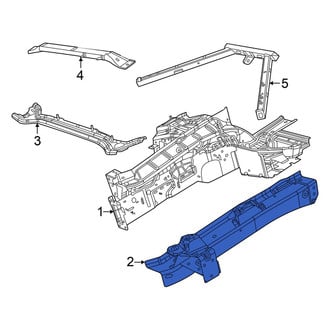 Dodge OE - Front Right Frame Side Member Assembly