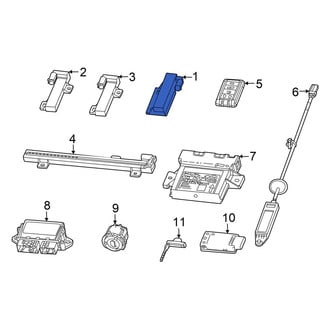 Dodge OE - Front Keyless Entry Antenna
