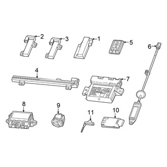 Dodge OE - Electrical - Keyless Entry Components