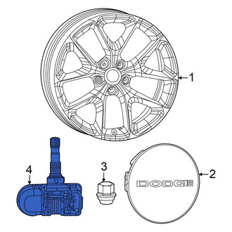 Dodge OE - Tire Pressure Monitoring System (TPMS) Sensor