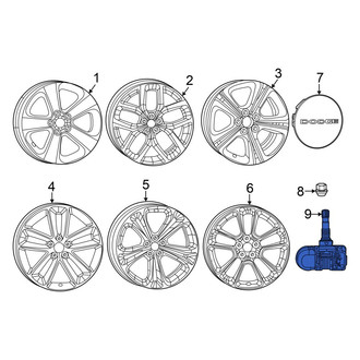 Dodge OE - Tire Pressure Monitoring System (TPMS) Sensor