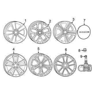 Dodge OE - Wheels (20" Wheel)