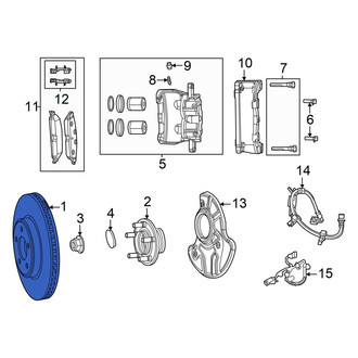 Dodge OE - Front Disc Brake Rotor