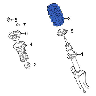 Dodge OE - Front Coil Spring