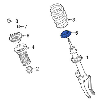 Dodge OE - Upper Coil Spring Insulator