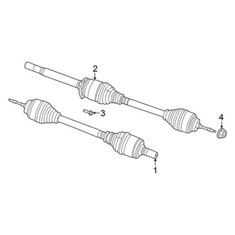 Dodge OE - Front Suspension - Drive Axles