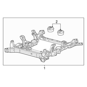 Dodge OE - Front Suspension - Suspension Mounting