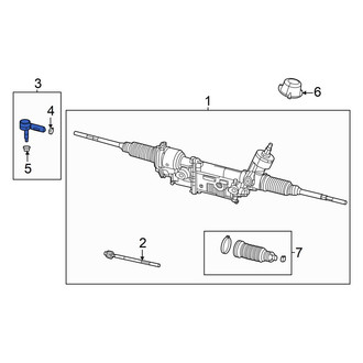 Dodge OE - Right Outer Steering Tie Rod End