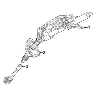 Dodge OE - Steering Column Assembly
