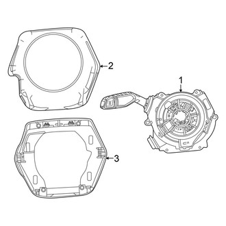 Dodge OE - Steering Column - Shroud, Switches & Levers