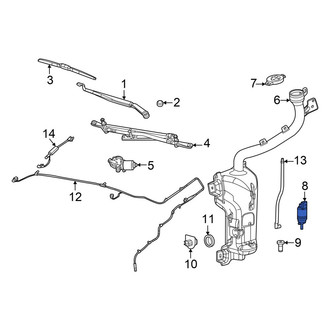 Dodge OE - Windshield Washer Pump