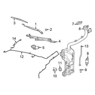 Dodge OE - Windshield - Wiper & Washer Components