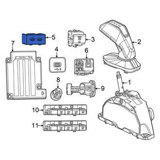 Dodge OE - 12 Volt Accessory Power Outlet