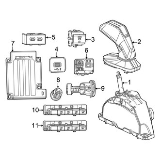 Dodge OE - Console - Electrical Components