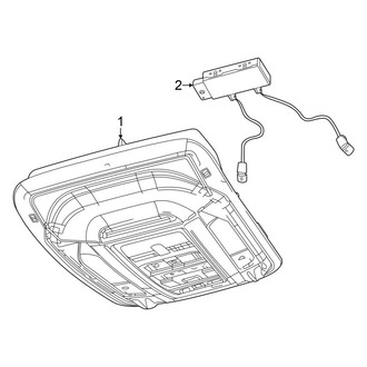 Dodge OE - Overhead Console